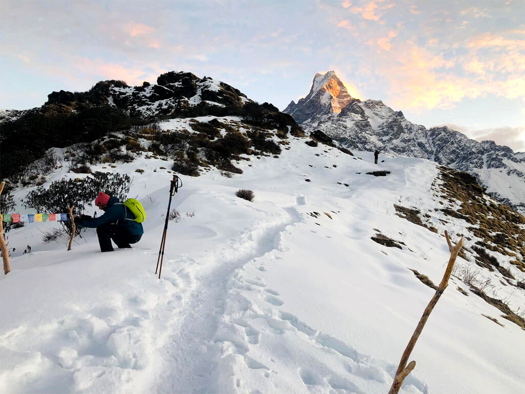 Mardi Himal Trekking in Winter 